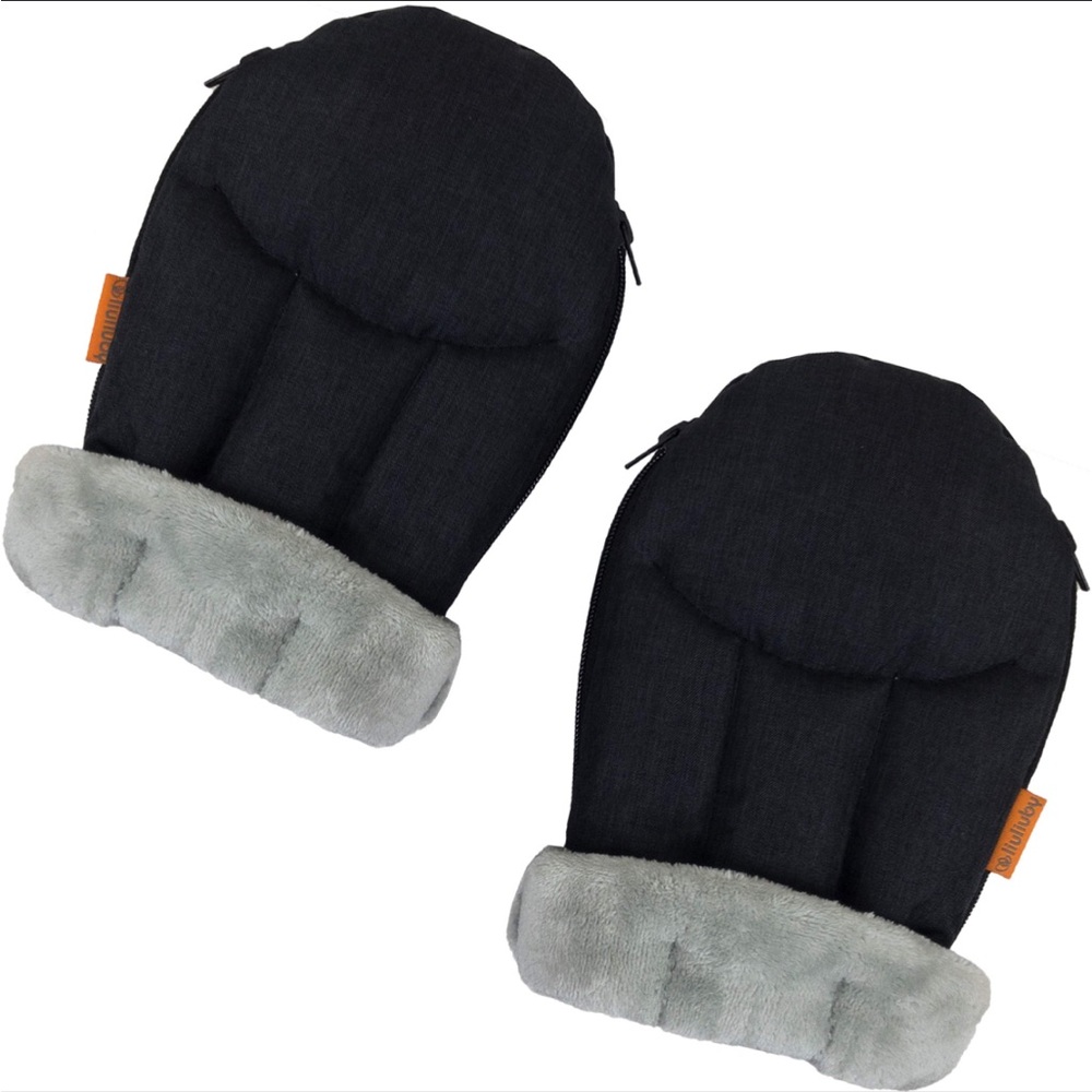 liuliuby | CozyMitts Insulated Stroller Gloves/Stroller Hand Muff in Black